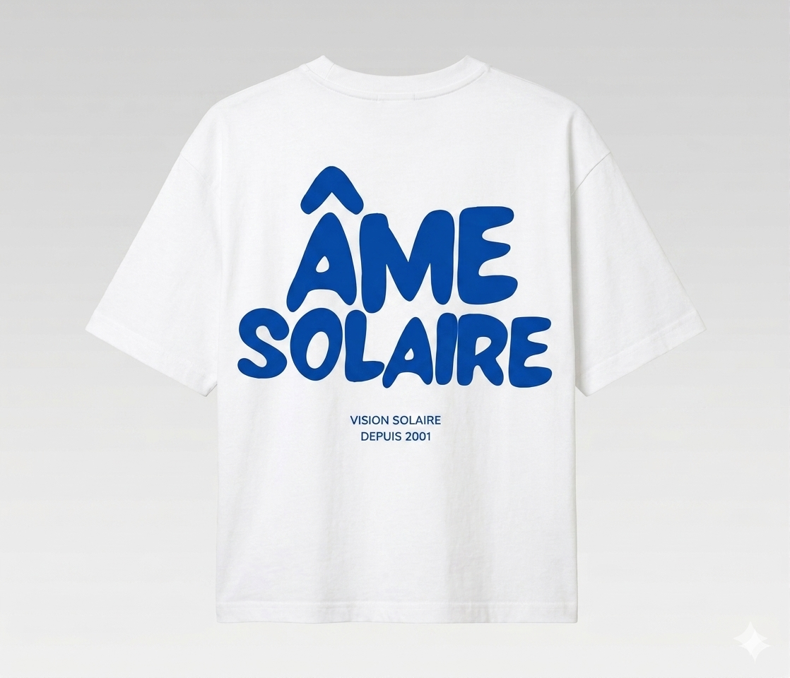 t-shirt blanc manches courtes pour homme et femme.